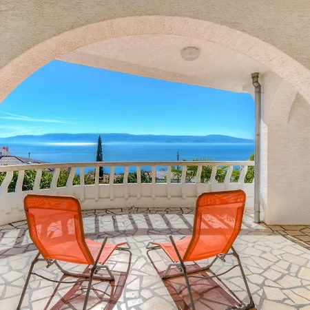 Mediterranes Mit Meerblick, Grill - Ab 14 Tagen Aufenthalt Eine Gratis Bootsfahrt Novi Vinodolski